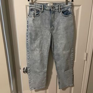 Abercrombie straight leg jeans